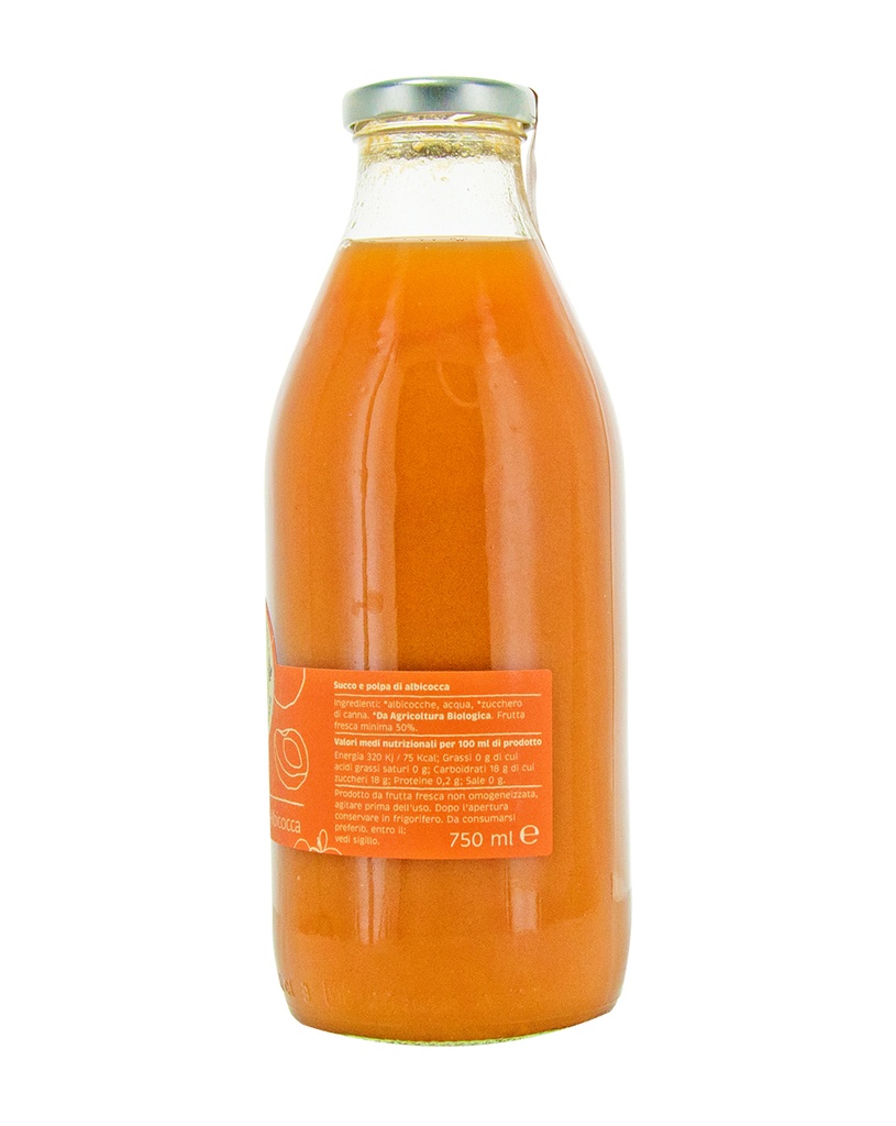 Succo e Polpa di Albicocca 750ml