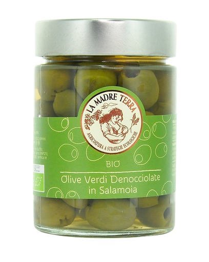 [SFI03] Olive Verdi denocciolate in Salamoia 340g