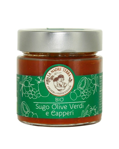 [SUG07] Sugo Olive verdi e Capperi 200g